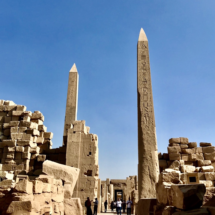 Tempio di Karnak : obelischi