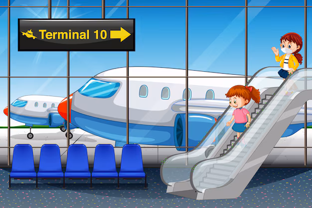 aeroporto - turisti