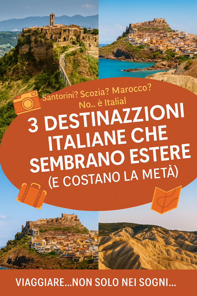 3 destinazioni italiane che sembrano estere
