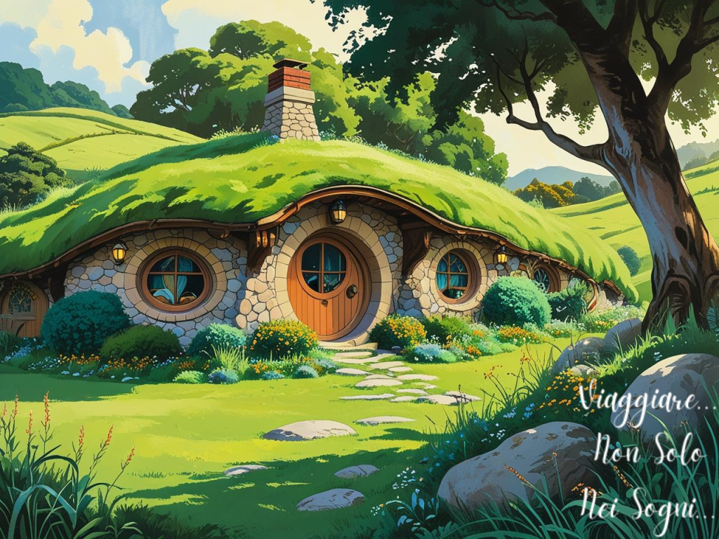 casa Hobbit a Matamata